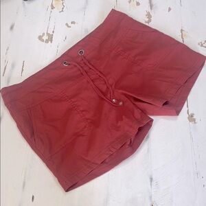 Prana Women's Red Cargo Shorts